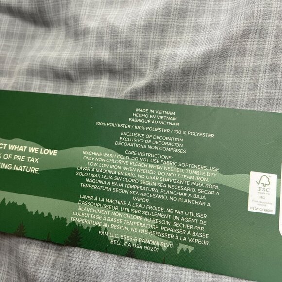 NEW Orvis Men's XL Short Sleeve Tech Shirt Gray Check Polyester - Picture 10 of 12